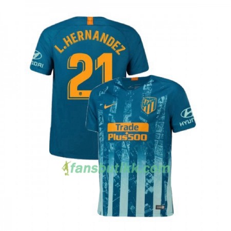 Fotballdrakt Atlético Madrid Lucas Hernandez 21 Tredjetrøye 2018-2019 Kortermet